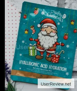 Mavellin Merry Christmas Facial Sheet Mask – Hyaluronic Acid Hydration Reviews